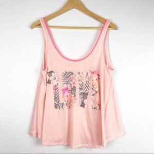 American Eagle Aloha Tank Top